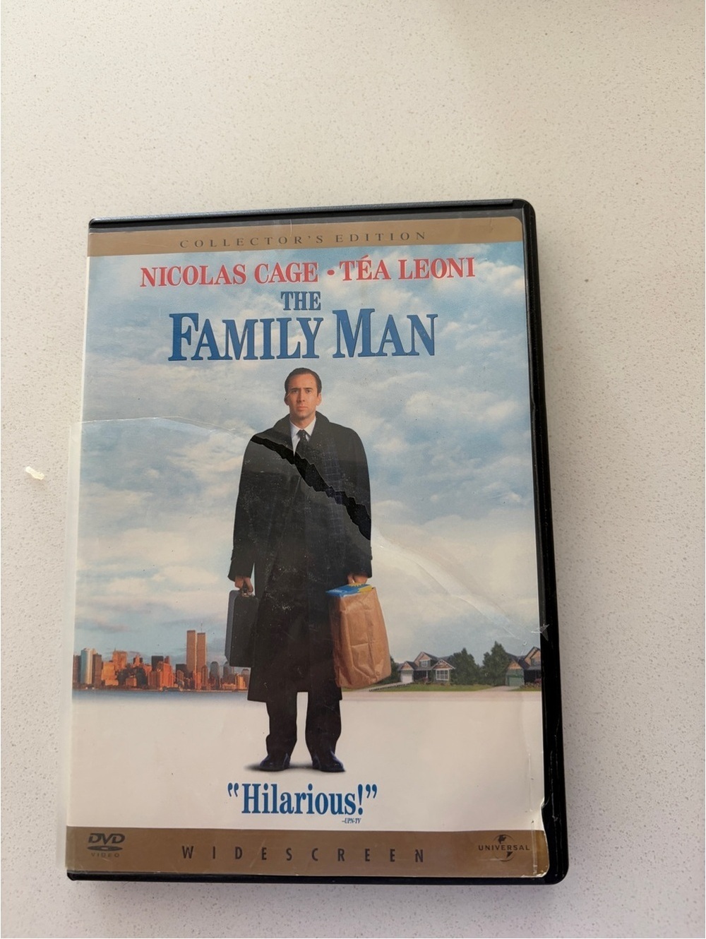 The Family Man Collector's Edition DVD - Nicolas Cage & Tea Leona